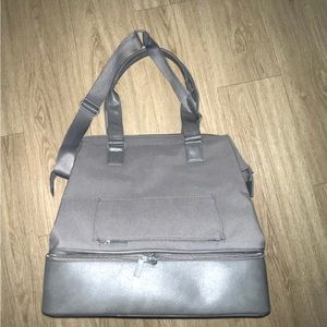 Mini weekender bag in grey